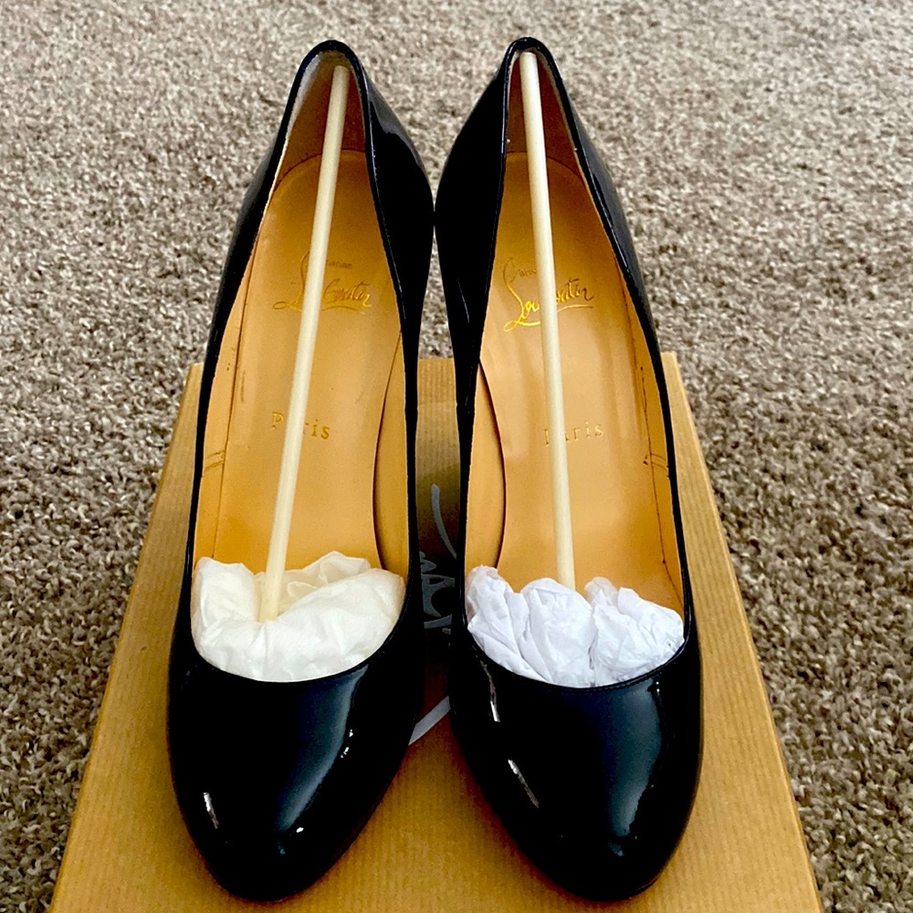 Christian Louboutin wedge heels